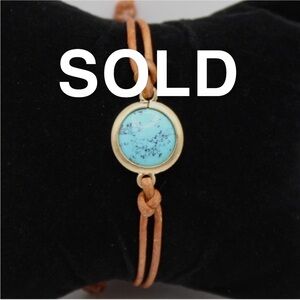 Handmade leather bracelet